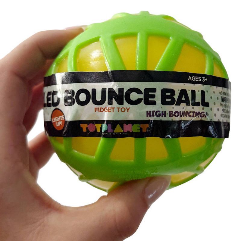 slide 2 of 15, Toy Planet LED Bounce Ball, 1 ct