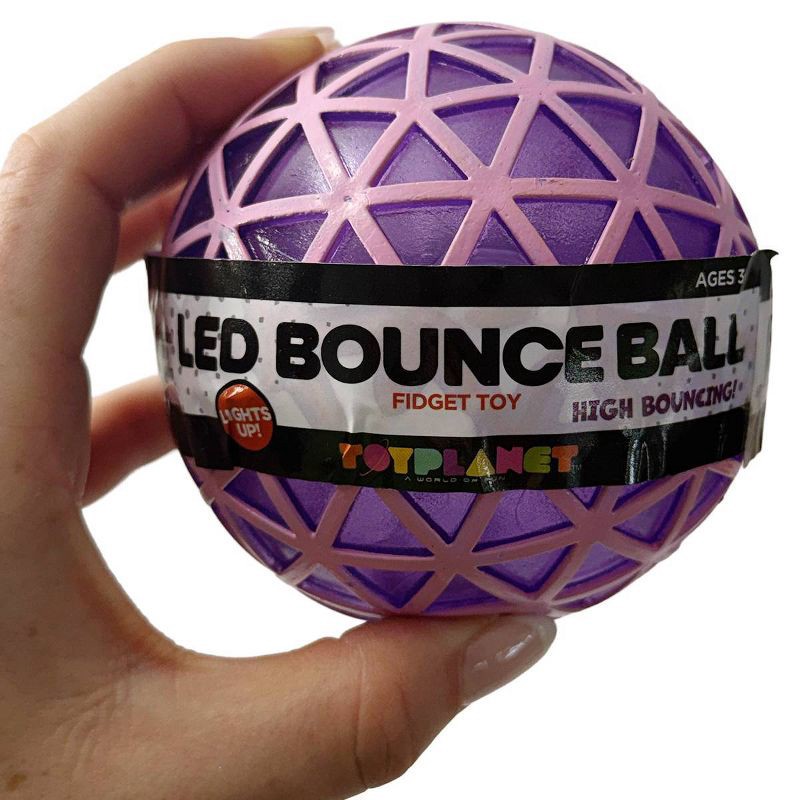 slide 14 of 15, Toy Planet LED Bounce Ball, 1 ct
