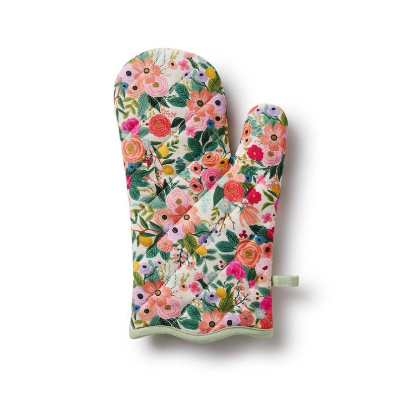 slide 1 of 7, Rifle Paper Co. Garden Party Oven Mitt, 1 ct