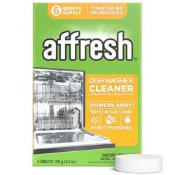 Affresh Citrus Dishwasher Cleaner - 6ct: Appliance Tablets, Removes Limescale, Kitchen Use