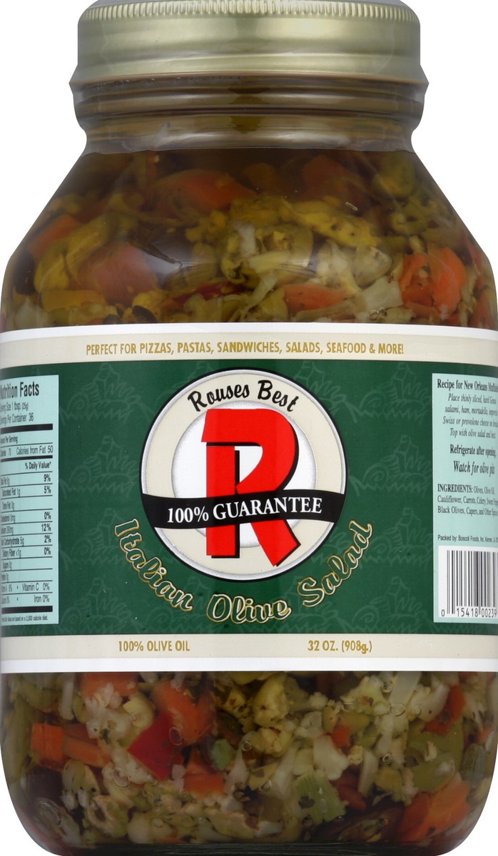 slide 2 of 2, Rouses Italian Olive Salad 32 oz, 32 oz