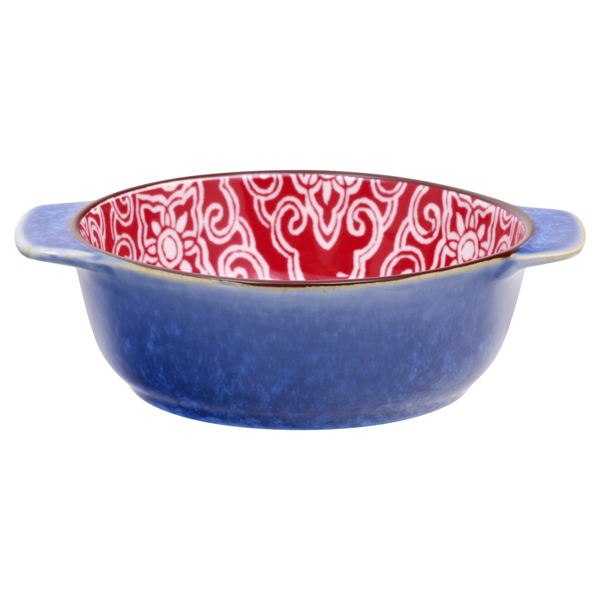 slide 1 of 1, Kitchen & Table Red Bandana Round Baker, 6 in