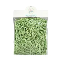 Bows And Sparkles 1.5oz Paper Shred Filler Green
