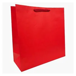 Bows And Sparkles Large Gift Bag Red
