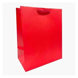 Bows And Sparkles Small Gift Bag Red