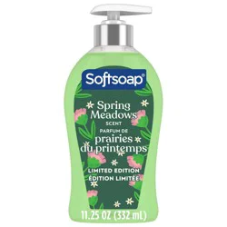 Softsoap Liquid Hand Soap - Spring Meadows - 11.25oz: Floral, Fresh Scent, Plastic Pump