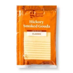 Smoked Gouda Sliced Cheese - 8oz - Good & Gather™