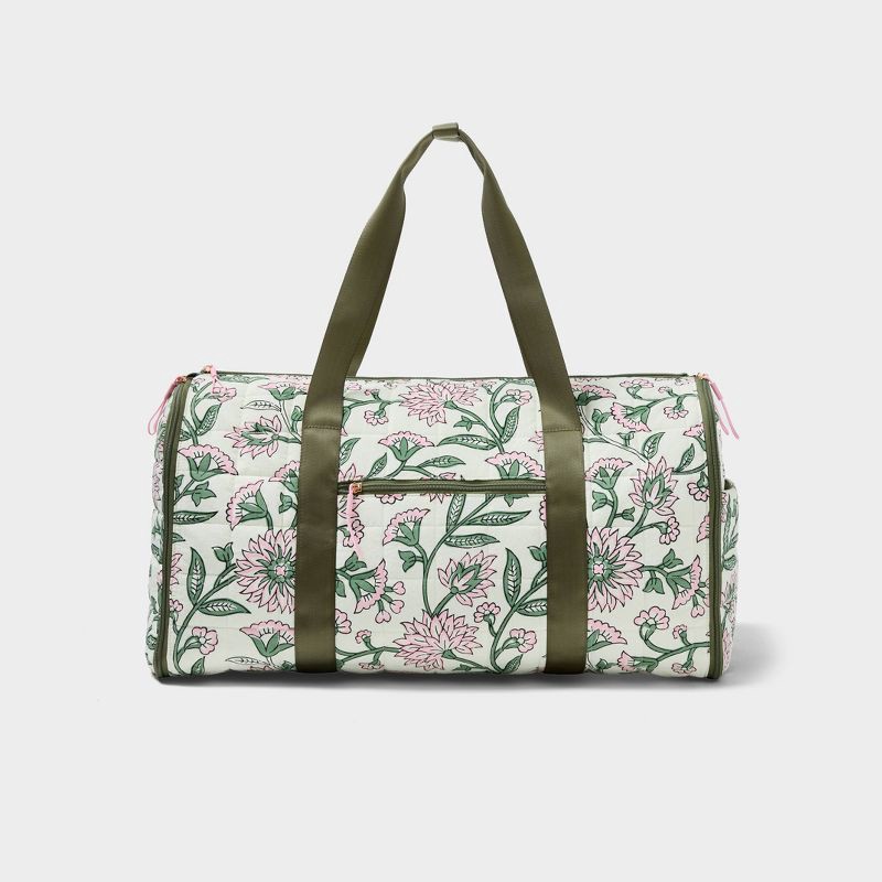 slide 1 of 8, Ink & Barrel CarryAll Garment 41L Duffle- Floral, 41 liter