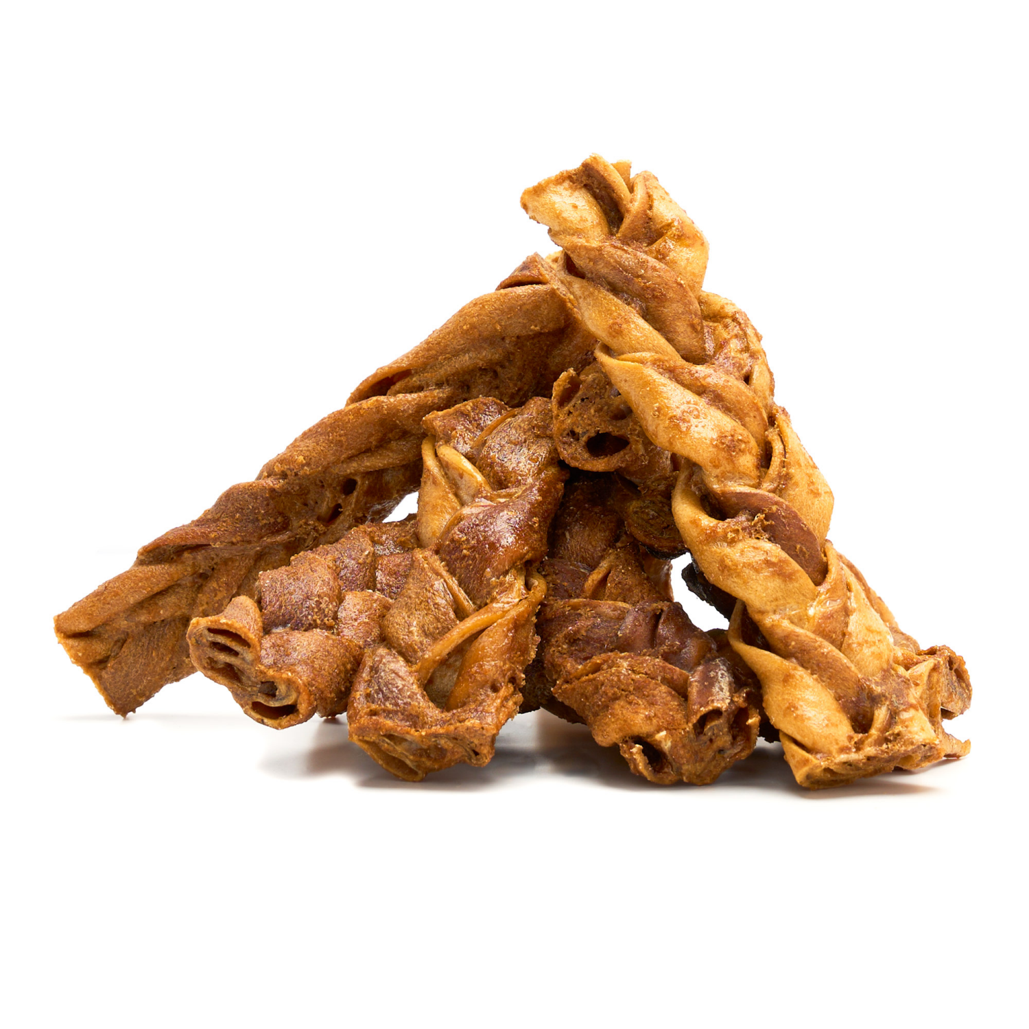 slide 2 of 4, Treatly USA Collagen Braid Dog Chews, Chicken Meat Coated, Small, 8 oz, 8 oz