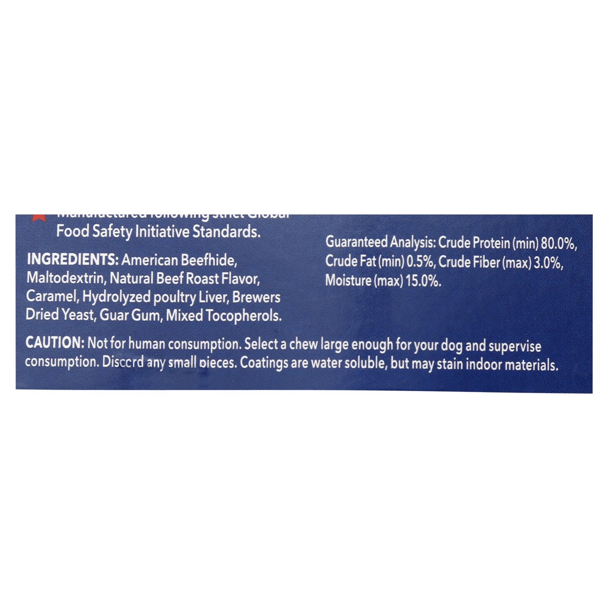 slide 2 of 2, Pet Factory Made in USA Beefhide Braid, 2 Sticks 7", 2 ct