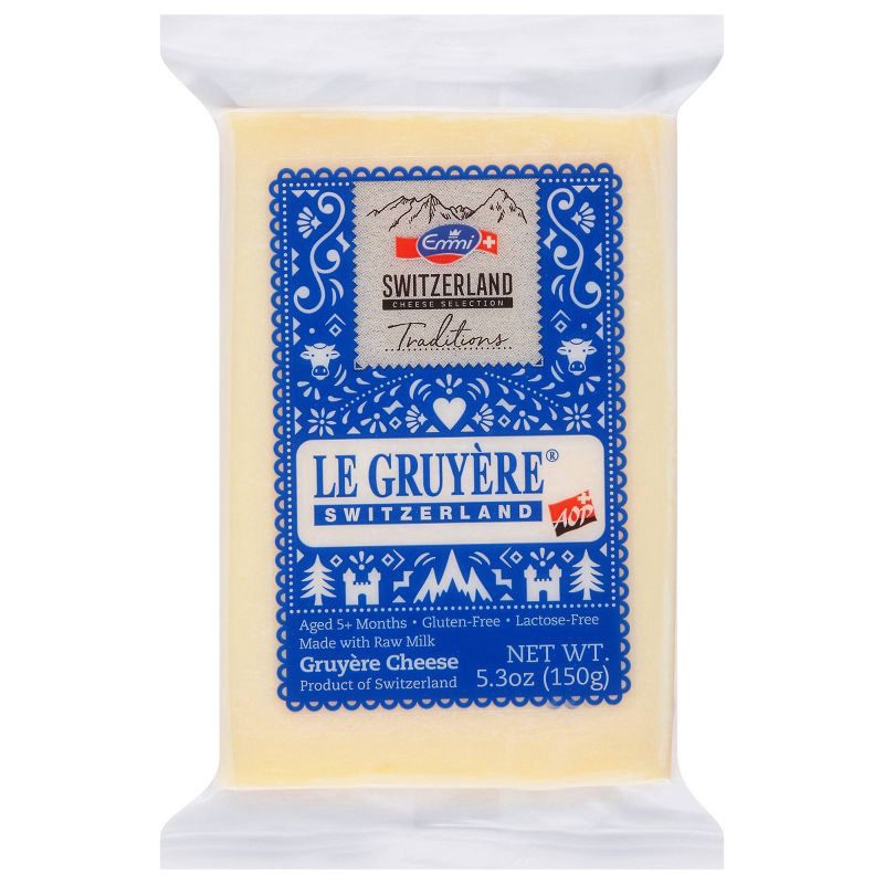 slide 1 of 6, Emmi Le Gruyere Cheese - 5.3oz, 5.3 oz