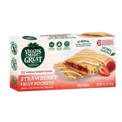 Veggies Made Great Strawberry Fruit Pockets - 14.2oz/6ct