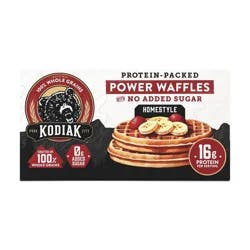 Kodiak Cakes Protein Packed Power Homestyle Frozen Waffles - 8ct