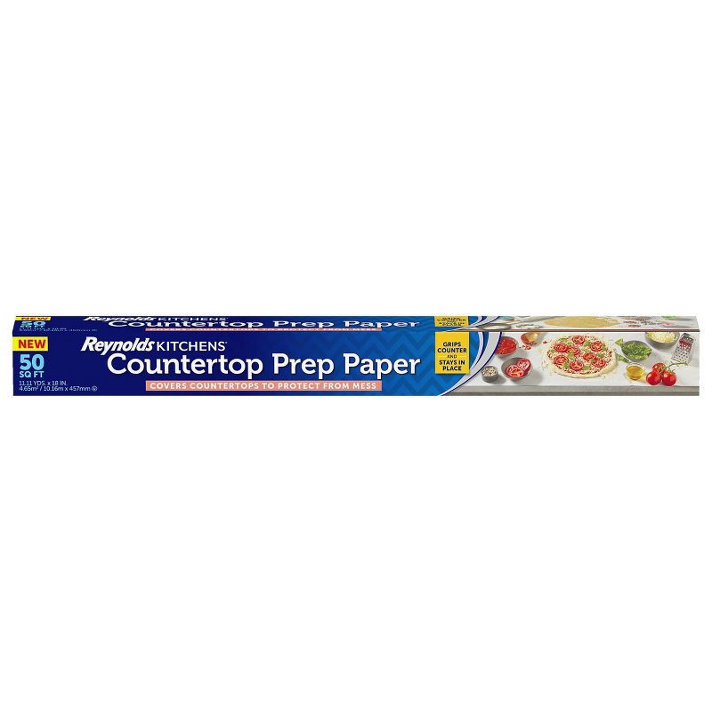 slide 1 of 8, Reynolds Kitchens Countertop Prep paper - 50 sq ft, 50 sq ft