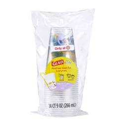 Glad for kids' Dino Plastic Disposable Cups - 9oz/24ct