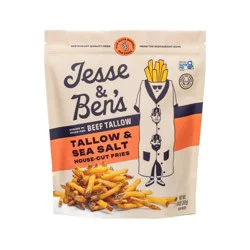 Jesse & Ben's Tallow & Sea Salt House-Cut Fries - 14oz