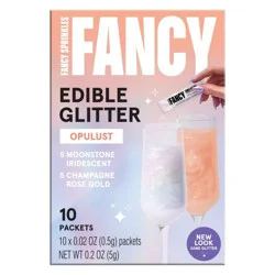 Fancy Sprinkles Opulust Edible Glitters - 10pk