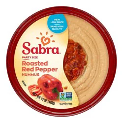 Sabra Roasted Red Pepper Hummus - 15oz