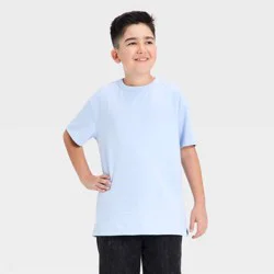 Boys' Oversized Short Sleeve T-Shirt - art class™ Blue XL