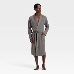 Men's Lightweight Robe - Goodfellow & Co™ Gray L/XL