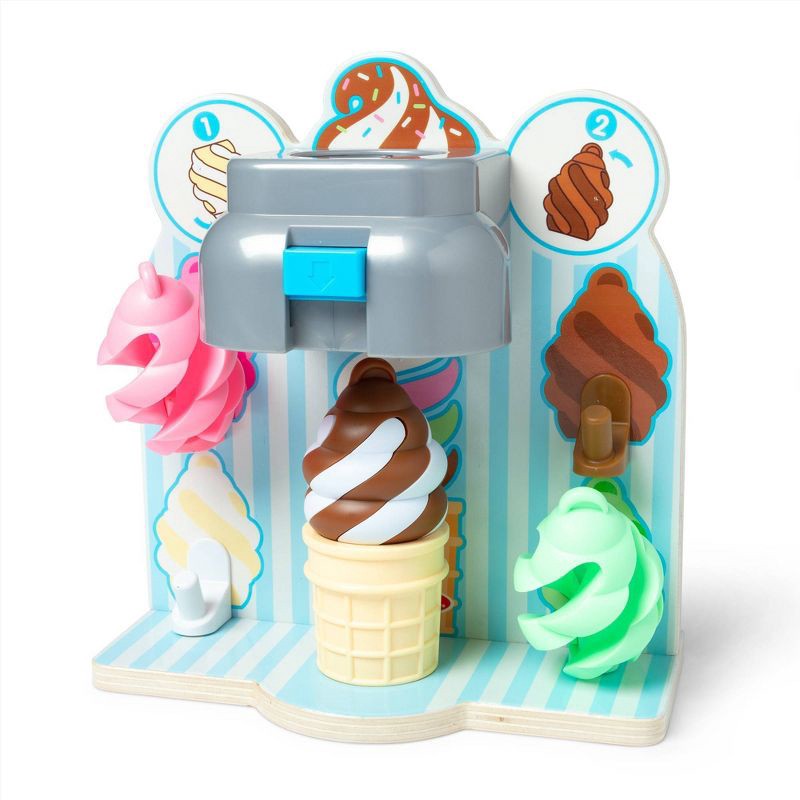 slide 1 of 9, Melissa & Doug Swirl and Serve Ice Cream Play Set, 1 ct