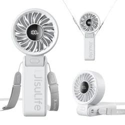 JISULIFE Handheld Portable Fan Life 7 Gray