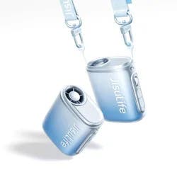JISULIFE Portable Neck Fan Life 5 Blue