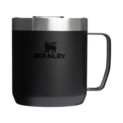 Stanley 12 oz Stainless Steel Classic Legendary Mug Black 2.0
