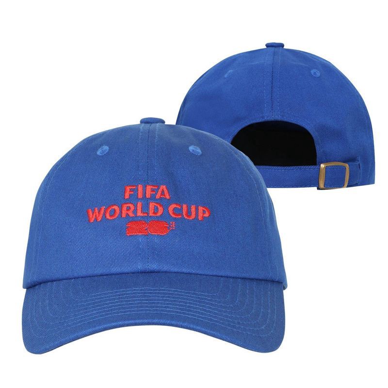 slide 1 of 3, FIFA World Cup Hat - Blue, 1 ct