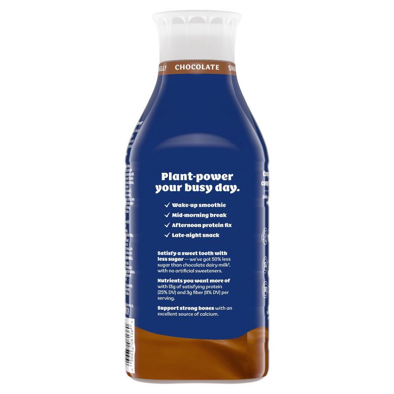 slide 11 of 12, Silk High Protein Gluten Free Chocolate Soy Milk - 48 fl oz, 48 fl oz