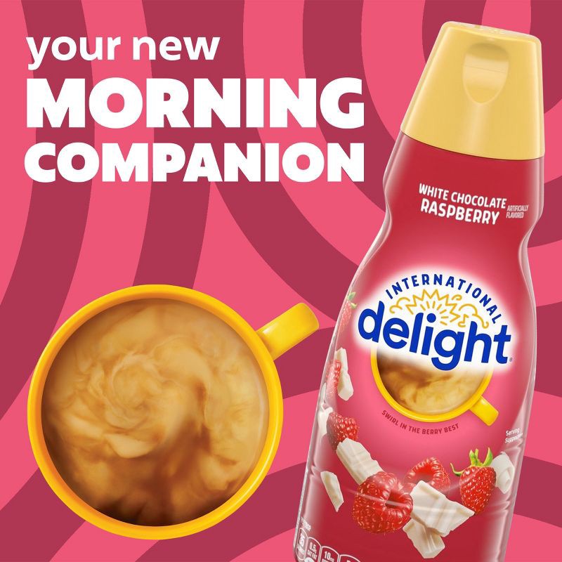 slide 5 of 12, International Delight White Chocolate Raspberry Coffee Creamer - 32oz, 32 oz