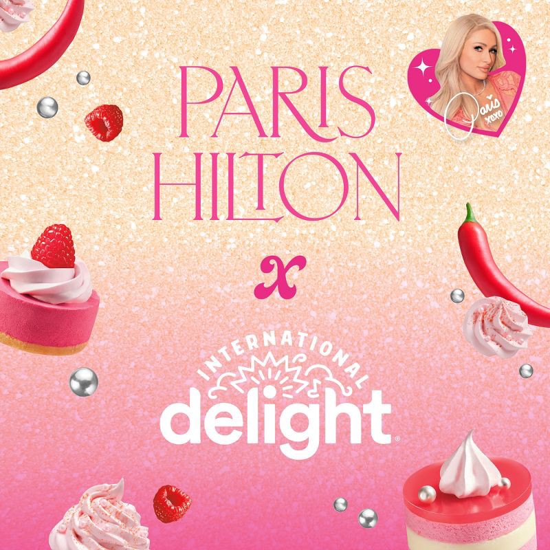 slide 5 of 12, International Delight Paris Hilton Raspberry Champagne Coffee Creamer - 32oz, 32 oz