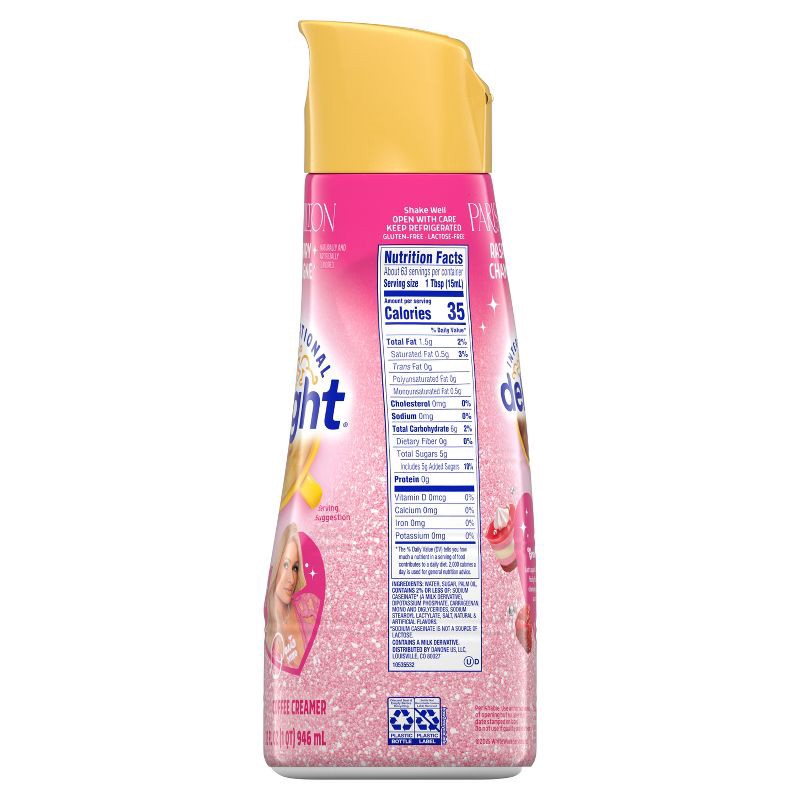slide 10 of 12, International Delight Paris Hilton Raspberry Champagne Coffee Creamer - 32oz, 32 oz