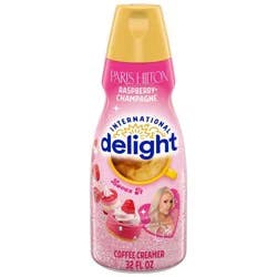 International Delight Paris Hilton Raspberry Champagne Coffee Creamer - 32oz
