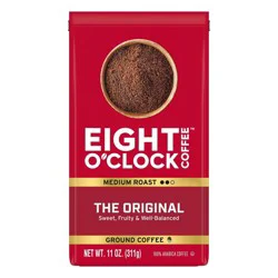 Eight O'Clock Original Medium Roast Ground Coffee - 11oz
