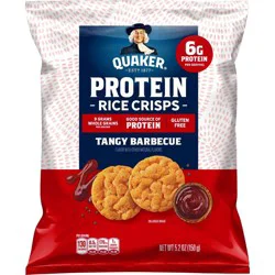 Quaker Protein Rice Tangy Barbecue Crisps - 5.2oz