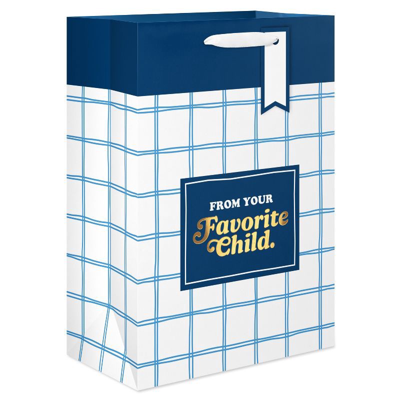 slide 1 of 4, American Greetings Medium Father's Day Gift Bag, Your Favorite Child 1 Bag 10"x7", 1 ct
