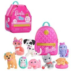 Barbie Pet Carrier Bag with Mystery Pet