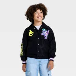 Boys' Nintendo Super Mario Brothers Bowser Jacket - White/Black L