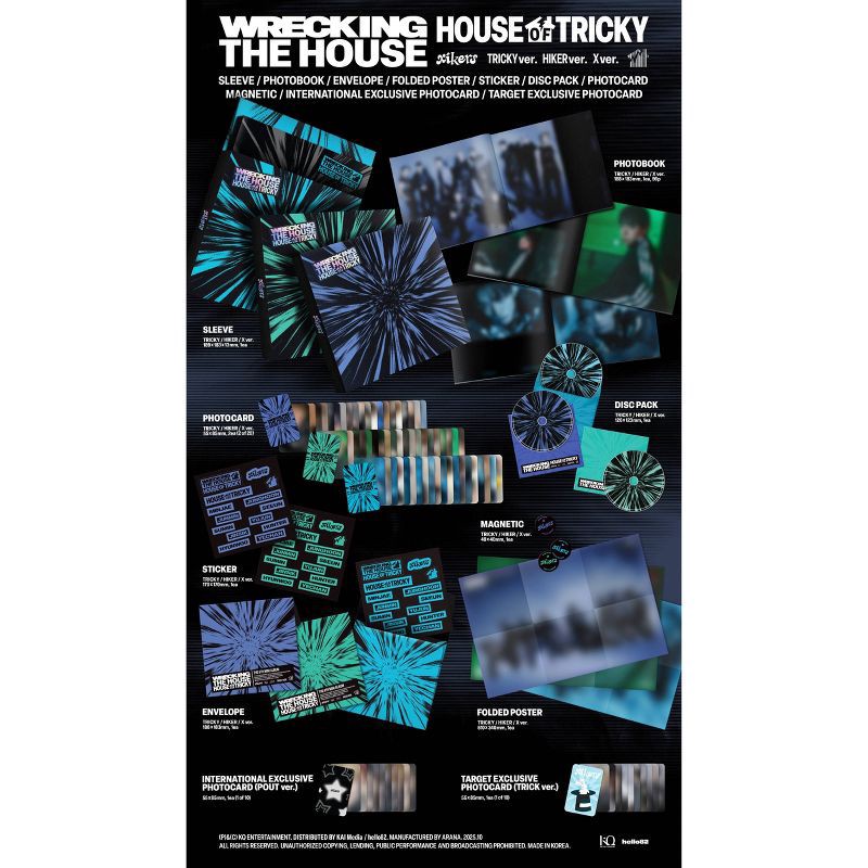 slide 2 of 2, hello82 xikers - HOUSE OF TRICKY : WRECKING THE HOUSE - X Ver. (CD), 1 ct