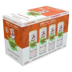 Lucky One Sweet Tea Vodka Variety 8pk/355ml Can