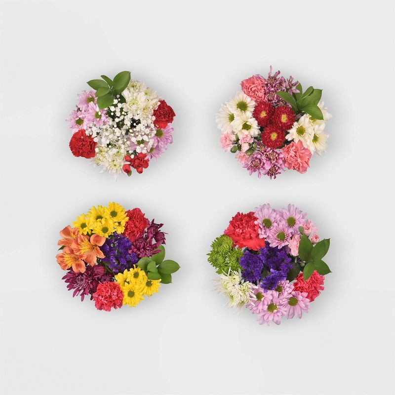 slide 5 of 7, Fresh Cut Sweet Valentine Flower Bouquet - Good Little Garden™, 1 ct