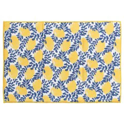 Room & Retreat Citron Vine Dish Drying Mat, 14 In X 21 In