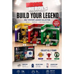 NBA Buildable Locker Mystery Collectible – Includes 1 Surprise Player Locker