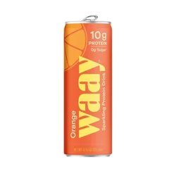 Waay Sparkling Clear 10g Protein Drink - Orange 12oz
