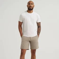 Wrangler Men's 8" ATG Side Zip Utility Shorts - Taupe 30