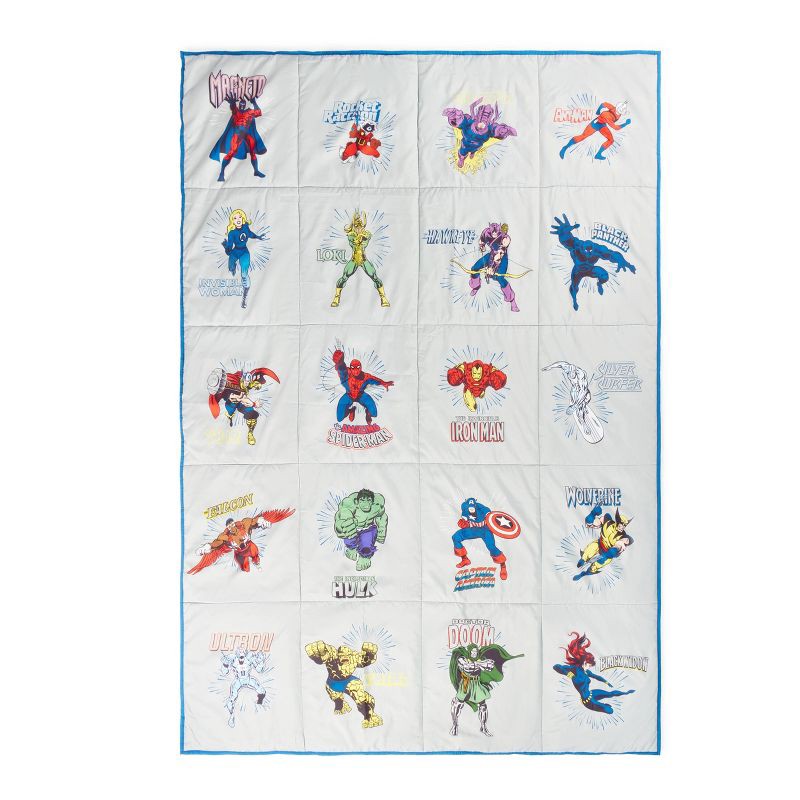slide 1 of 7, Marvel Twin Quilt, 1 ct