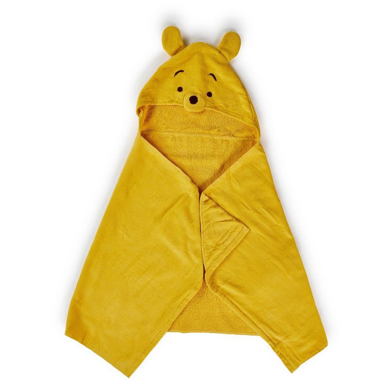 slide 1 of 6, Winnie The Pooh Hooded Towel, 1 ct