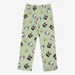 Men's Sanrio Toss Knit Pants - Green S