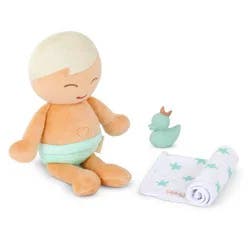 LullaBaby 14" Plush Bath Doll Blond Boy